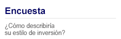 Message: Take a Poll. How would you describe your investment style?