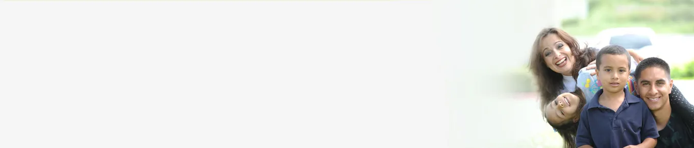 young hispanic family