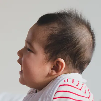 profile of baby