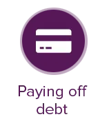 paying off debt